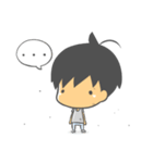 Child ＆ Small White（個別スタンプ：27）