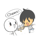 Child ＆ Small White（個別スタンプ：40）