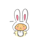 Peanut bunny baby（個別スタンプ：7）