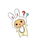 Peanut bunny baby（個別スタンプ：13）
