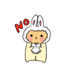 Peanut bunny baby（個別スタンプ：17）