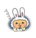 Peanut bunny baby（個別スタンプ：34）