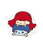 Red Ghost X Blue Ghost 1 (by Miss Choco)（個別スタンプ：16）