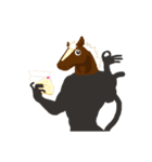 馬猫（個別スタンプ：6）