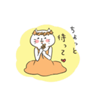 水玉にゃんこ。（個別スタンプ：4）