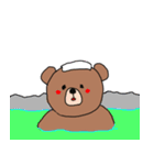 ゴーゴーべアース（個別スタンプ：34）
