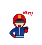 ヒーローレッド（個別スタンプ：37）