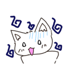 しろねこちゃん♪（個別スタンプ：7）