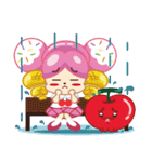 Pink ice cream with her friends(Patr 2)（個別スタンプ：11）