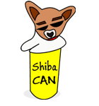 Shiba CAN and Tora CAN (Eng)（個別スタンプ：9）