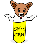 Shiba CAN and Tora CAN (Eng)（個別スタンプ：26）