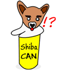 Shiba CAN ＆ Tora CAN 2 (Eng)（個別スタンプ：37）