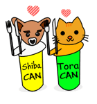 Shiba CAN ＆ Tora CAN 3 (Eng)（個別スタンプ：10）
