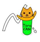 Shiba CAN ＆ Tora CAN 3 (Eng)（個別スタンプ：36）