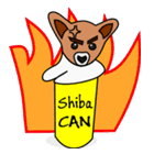 Shiba CAN ＆ Tora CAN 3（個別スタンプ：18）