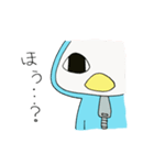ペンギンになりたいアヒルのぴーすけ。（個別スタンプ：40）