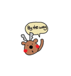 Happy Reindeer（個別スタンプ：2）