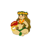 Aloha hula（個別スタンプ：8）