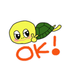 やさぐれ かめのすけ（個別スタンプ：9）