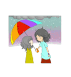 Rain＆Shine Girl（個別スタンプ：7）