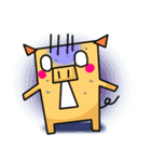 ぴぐ（角角シリーズ）（個別スタンプ：11）