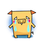 ぴぐ（角角シリーズ）（個別スタンプ：12）