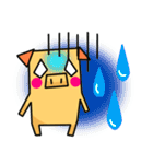 ぴぐ（角角シリーズ）（個別スタンプ：19）