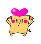ぴぐ（角角シリーズ）（個別スタンプ：26）