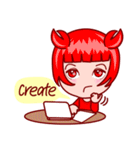 Zodie Gigi The Asian Zodiac Lover (EN)（個別スタンプ：19）