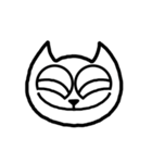 Cute Cat-Bat stickers（個別スタンプ：14）