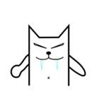 In fact ,it is a cat（個別スタンプ：21）