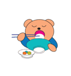 クマのクンクン（個別スタンプ：9）
