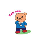 クマのクンクン（個別スタンプ：34）