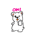 しろいぬしろ（個別スタンプ：4）