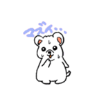 しろいぬしろ（個別スタンプ：9）