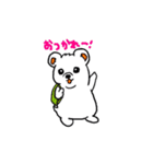 しろいぬしろ（個別スタンプ：19）