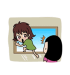 Patcha＆Sira  : shoot the breeze. (ENG)（個別スタンプ：37）