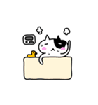 しろくろねこさん（個別スタンプ：14）