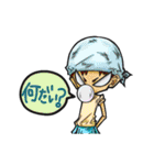fashionista -unique people- (japanese)（個別スタンプ：4）