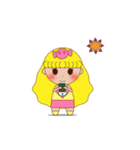 Yellow the little girl（個別スタンプ：30）