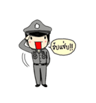 police checkpoint（個別スタンプ：17）