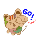 pin pin cat（個別スタンプ：34）