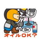 バイク乗り2（個別スタンプ：27）