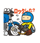 バイク乗り2（個別スタンプ：38）