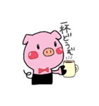 ぶたのトコトン（個別スタンプ：37）