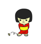 むかしちゃん（個別スタンプ：6）