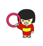 むかしちゃん（個別スタンプ：8）