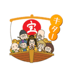 幸運,幸福,開運 七福神 Seven Lucky Gods（個別スタンプ：40）