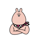 イカしてるうさぎ（個別スタンプ：33）