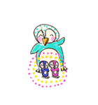 Pretty Penguin_Happylife（個別スタンプ：1）